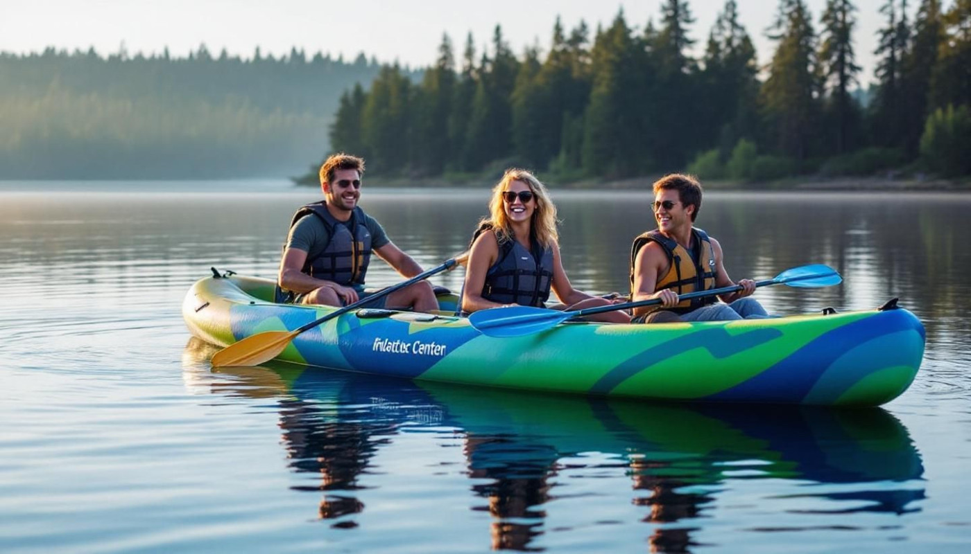 ¿Cómo elegir el kayak hinchable de tres plazas ideal para tu aventura?